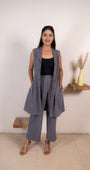 Grey Infinity Trousers Co-ord Set