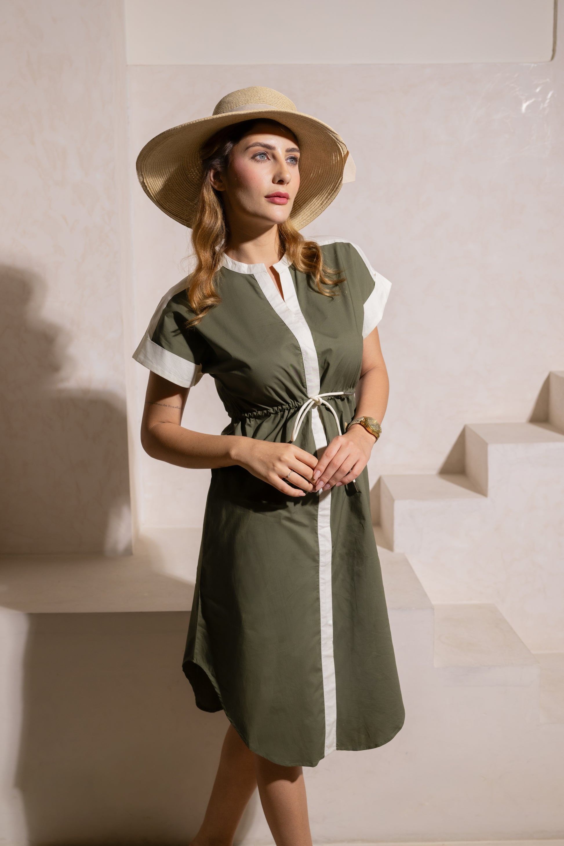 Olive Everyday Edit Dress