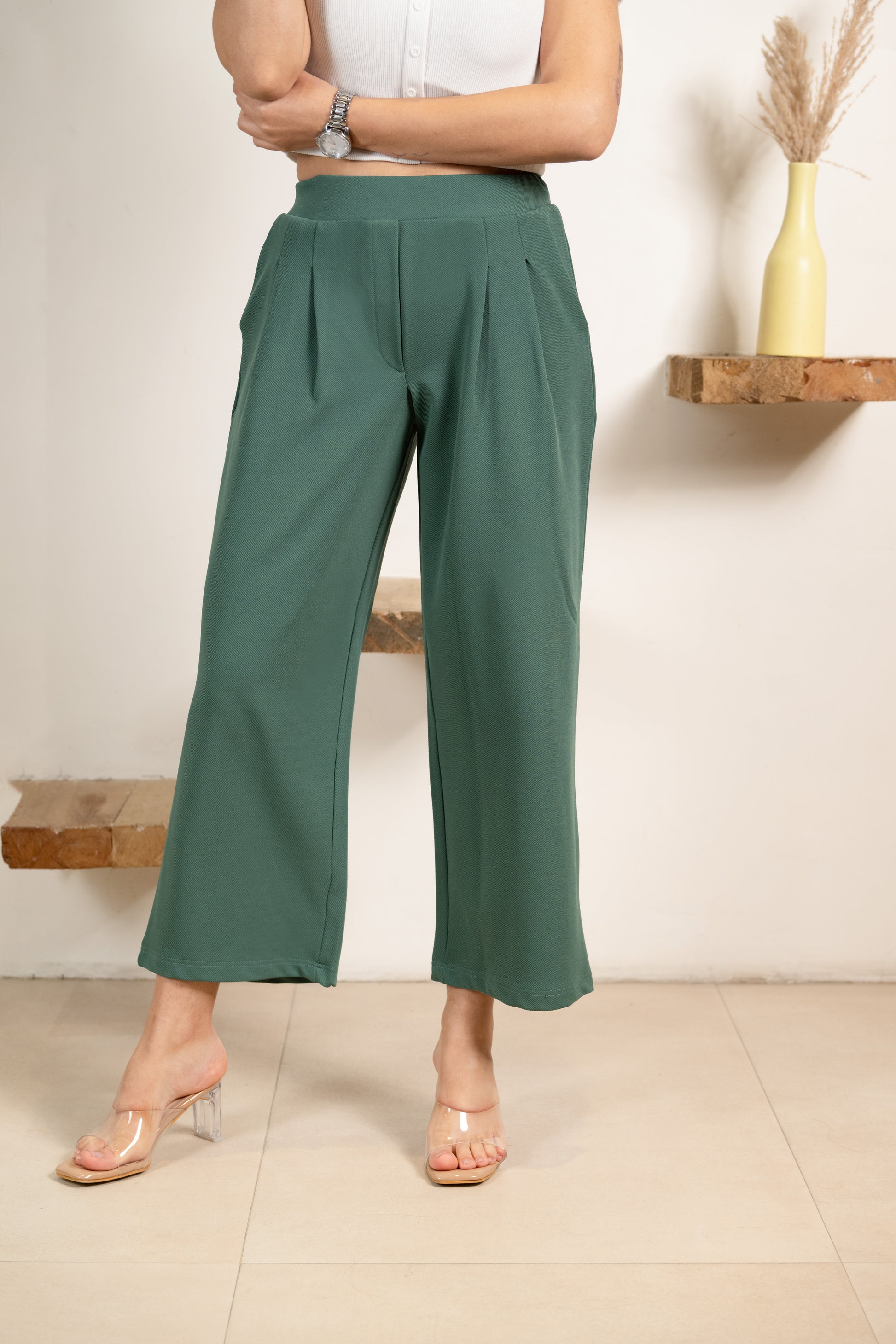 Mint Infinity Trousers Co-ord Set