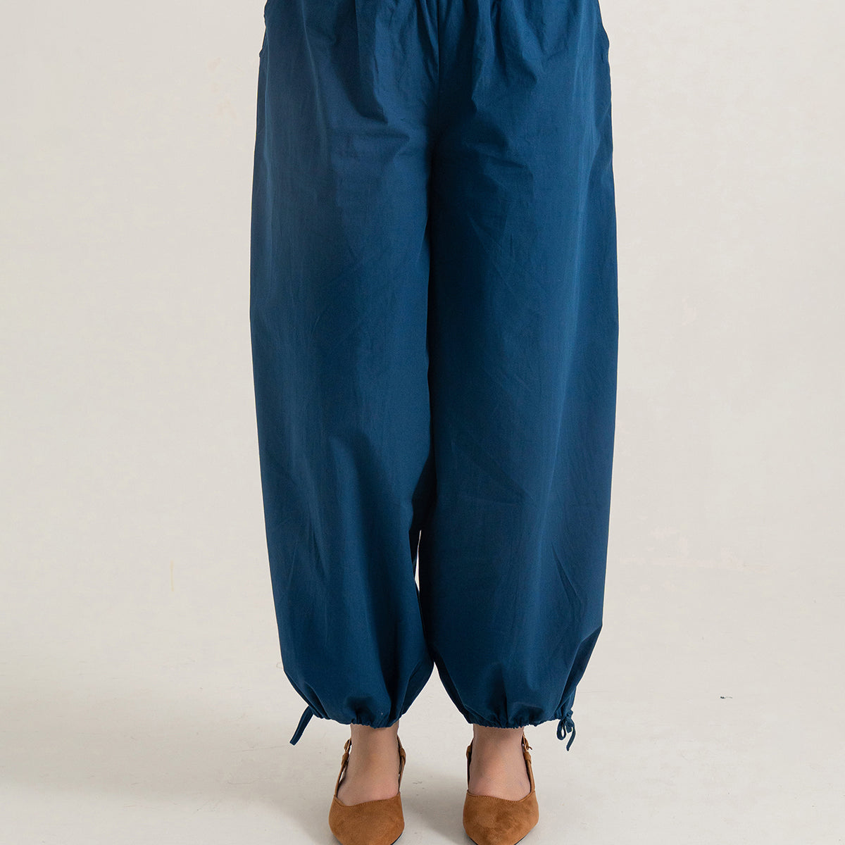 Navy Switch Balloon Pants | 2-in-1 Convertible Pants