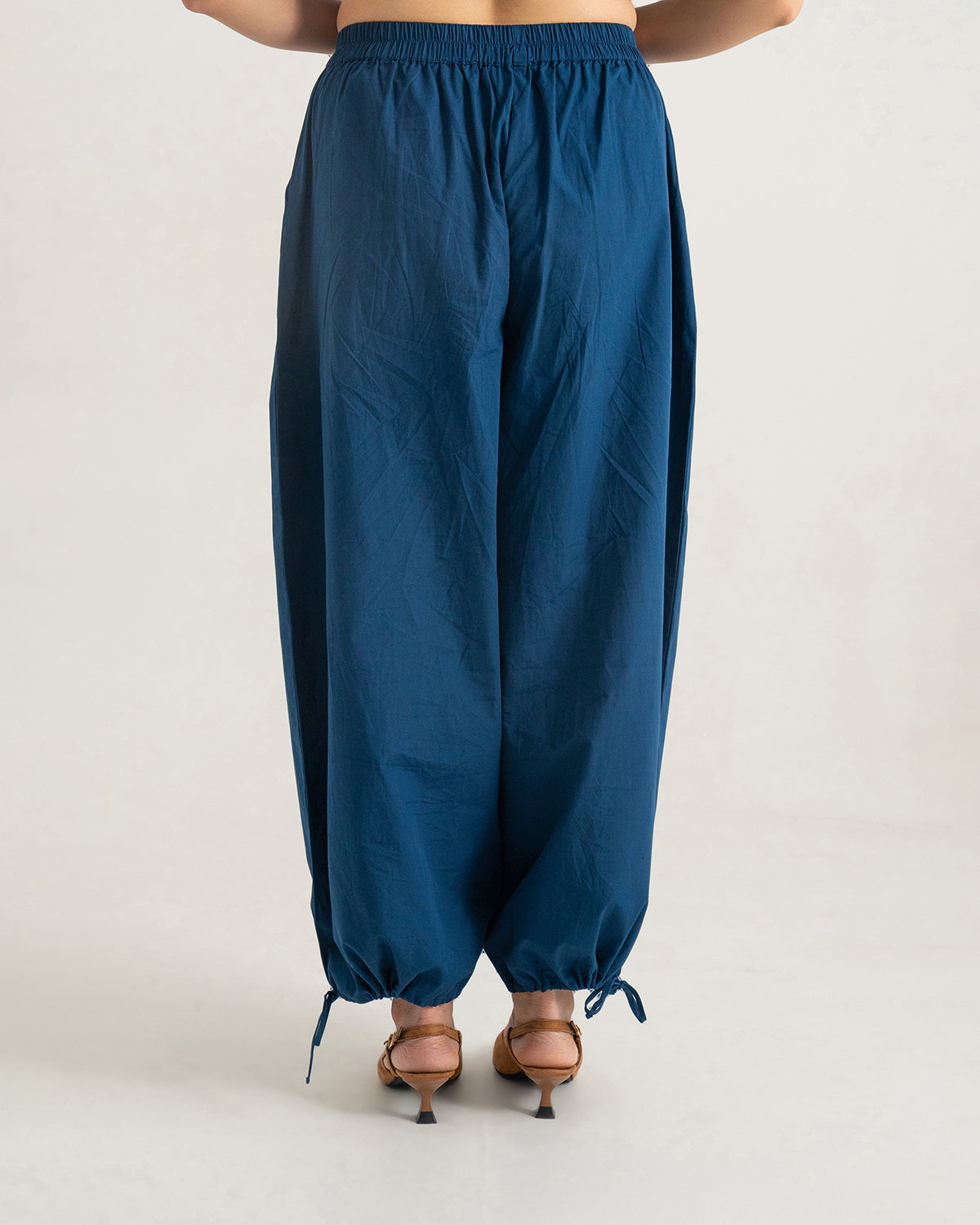 Navy Switch Balloon Pants | 2-in-1 Convertible Pants