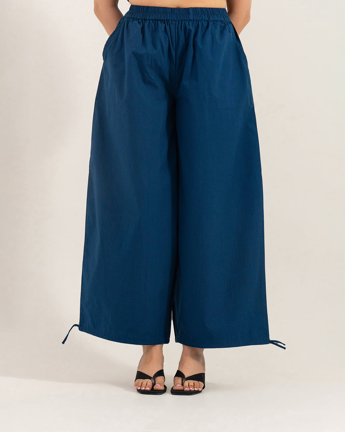 Navy Switch Balloon Pants | 2-in-1 Convertible Pants