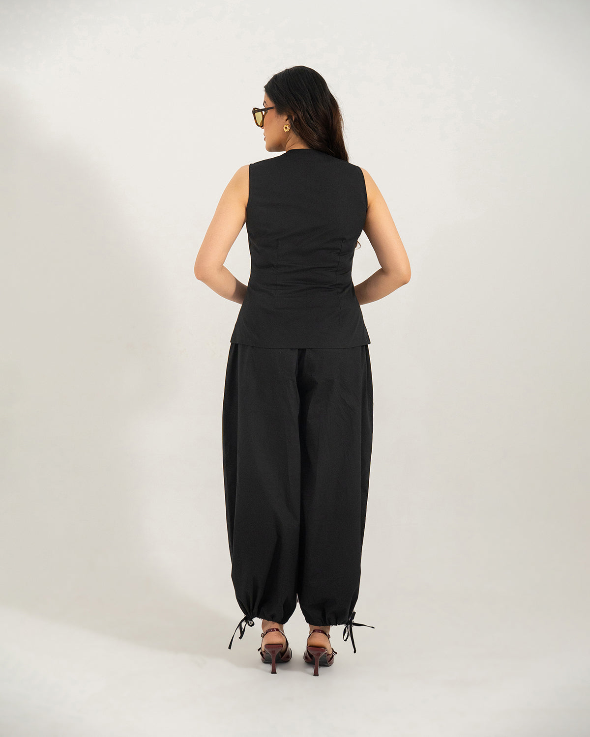 Black Orion Wrap Co-ord Set