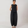 Black Buttoned Grace Co-ord Set