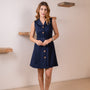 Navy Infinity Blazer Dress