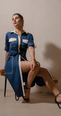 Navy Utility Classic Dress