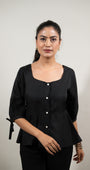 Black Sweetheart Ease Top